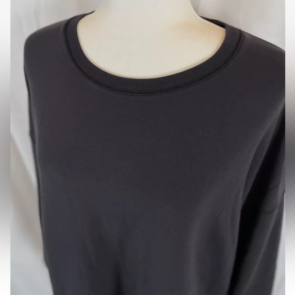 Madewell MWL Superbrushed Easygoing Sweatshirt Crew Neck Long Sleeve Gray Sz. M - Picture 4 of 16